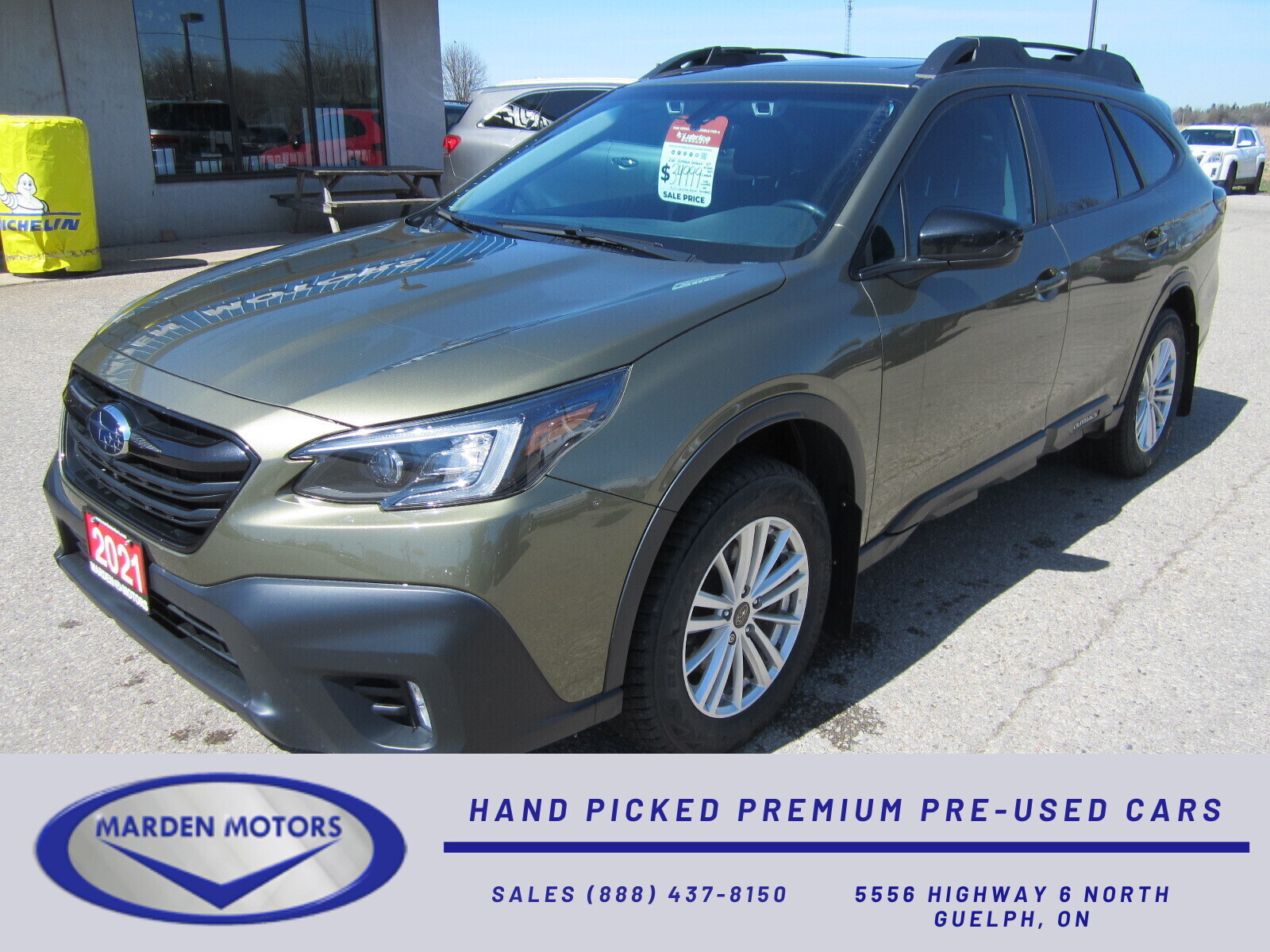 2021 Subaru Outback at Marden Motors